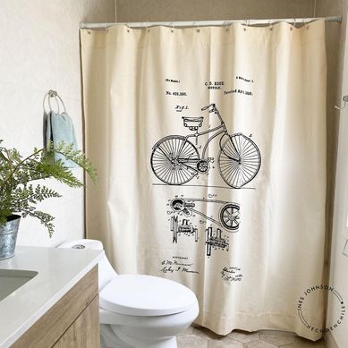 Cortina de bao bici 180x180 cm