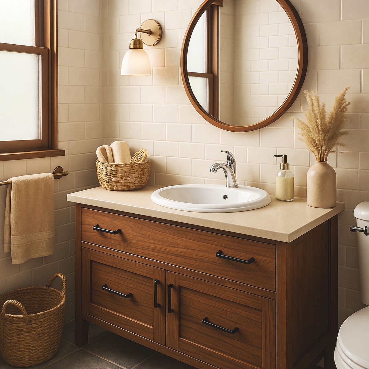 DOMSA - Pack de 3 Lavamanos Entre Cubierta Forma Ovalada Loza 31x14x41 cm Blanco