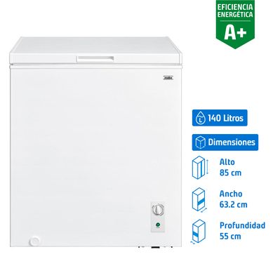 Freezer Horizontal 140 Litros Blanco FDHM150BY2