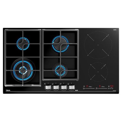 Encimera Mixta 6 Platos Negro JZC 96342 BBB BK