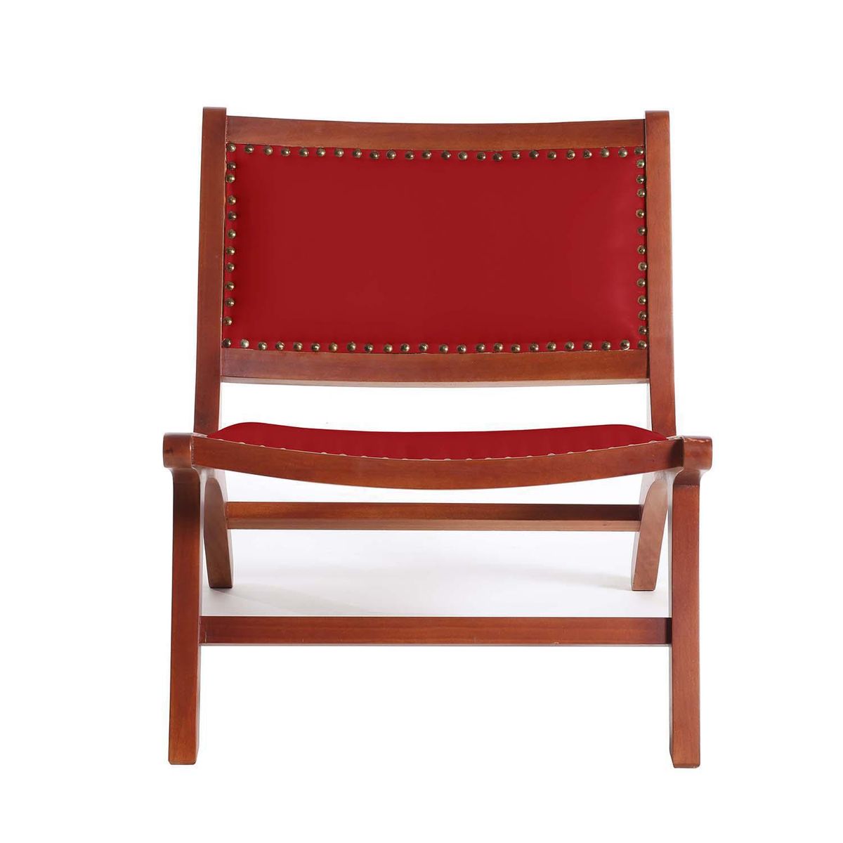 LATAM HOME - Sitial Hannover Rojo 74x78x66 cm