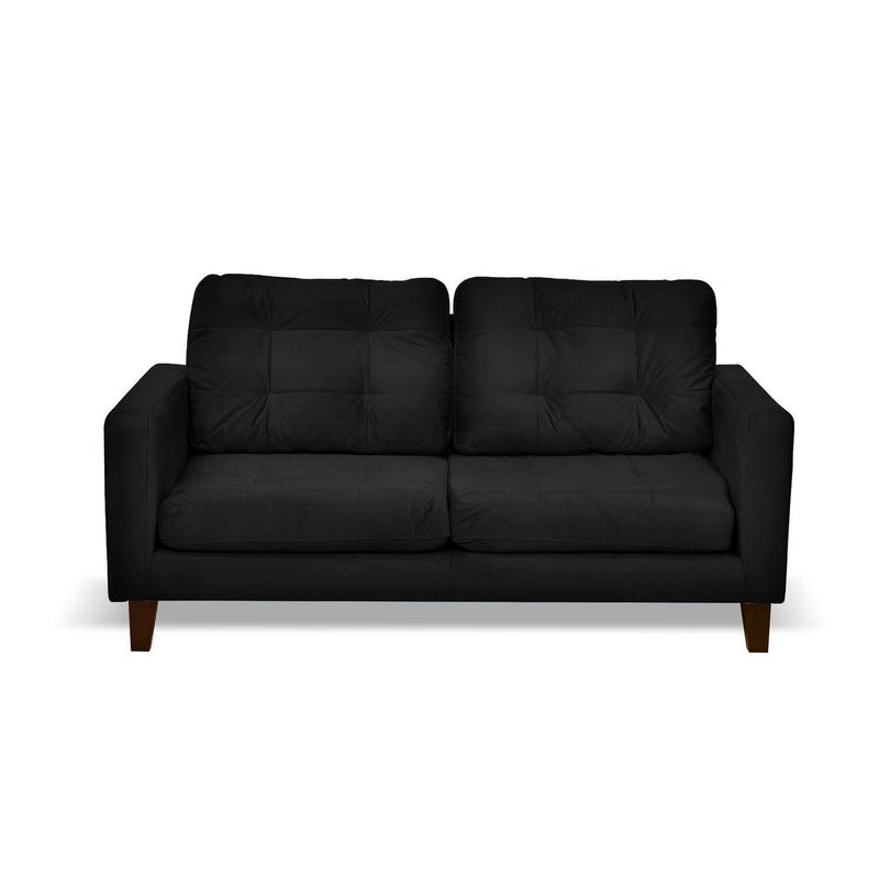 LATAM HOME - Sofá Napoles 2 cuerpos tela velvet