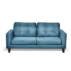 LATAM HOME - Sofá Napoles 3 cuerpos tela velvet