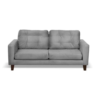 Sof Napoles 3 cuerpos tela velvet gris