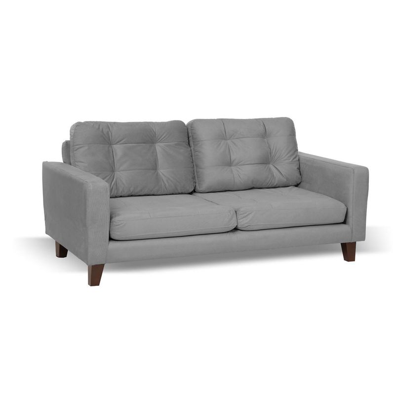 LATAM HOME - Sofá Napoles 2 cuerpos tela velvet