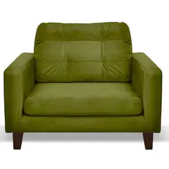LATAM HOME - Sofá Napoles 1 cuerpo tela velvet