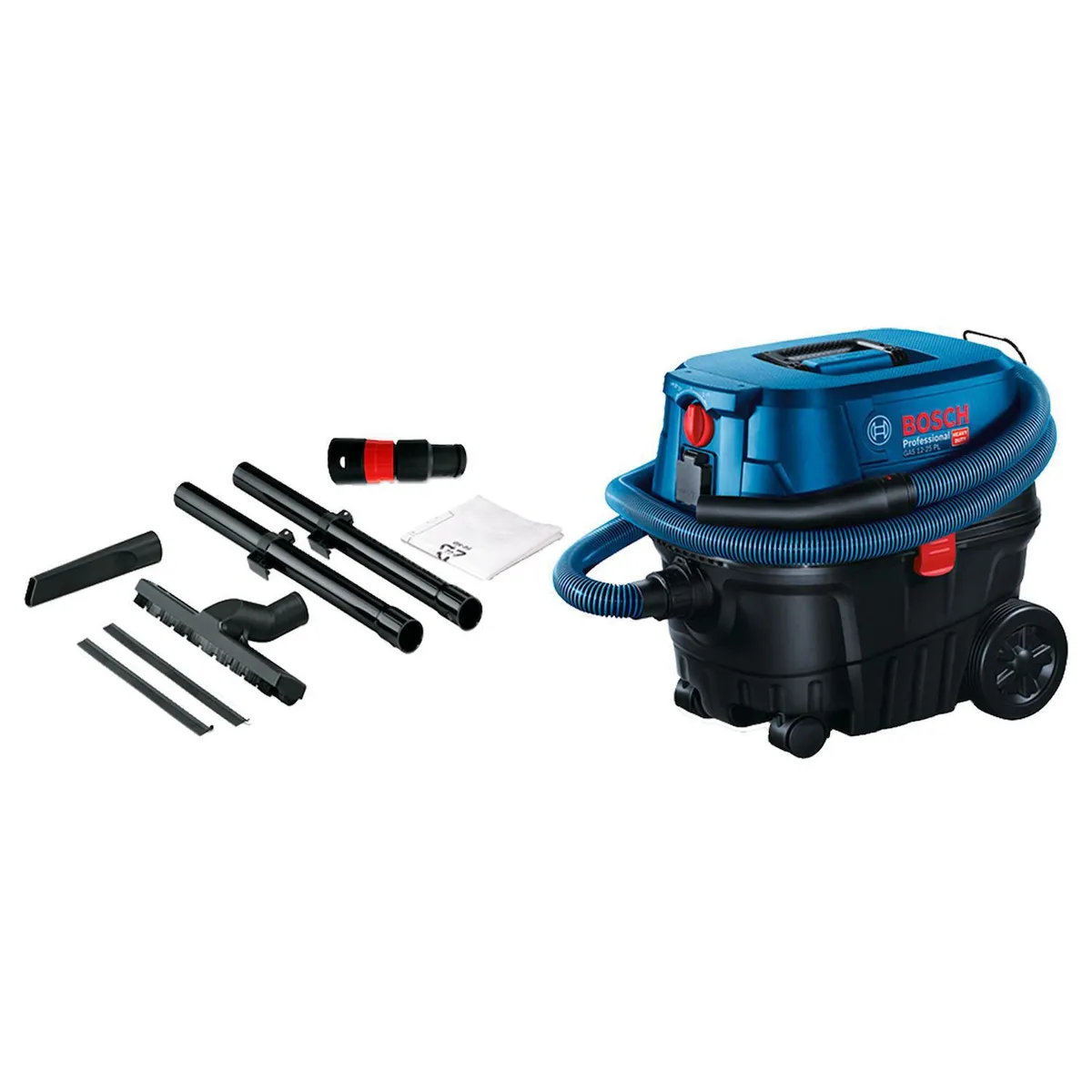BOSCH - Aspiradora de Tambor 1250 W 25 Litros GAS 12-125 PL