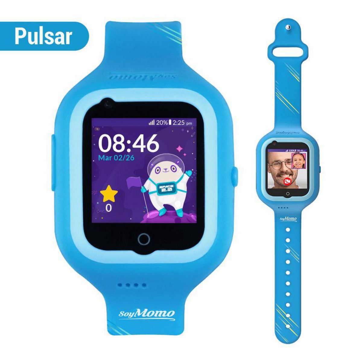 SOYMOMO - Smartwatch space 2.0 azul