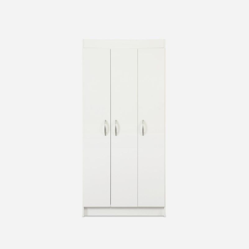 CIC - Clóset Pasco 3 Puerta(s) 2 Repisa(s) 79xx38 cm Blanco