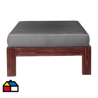 Pouf laurel cereza grafito Grafito
