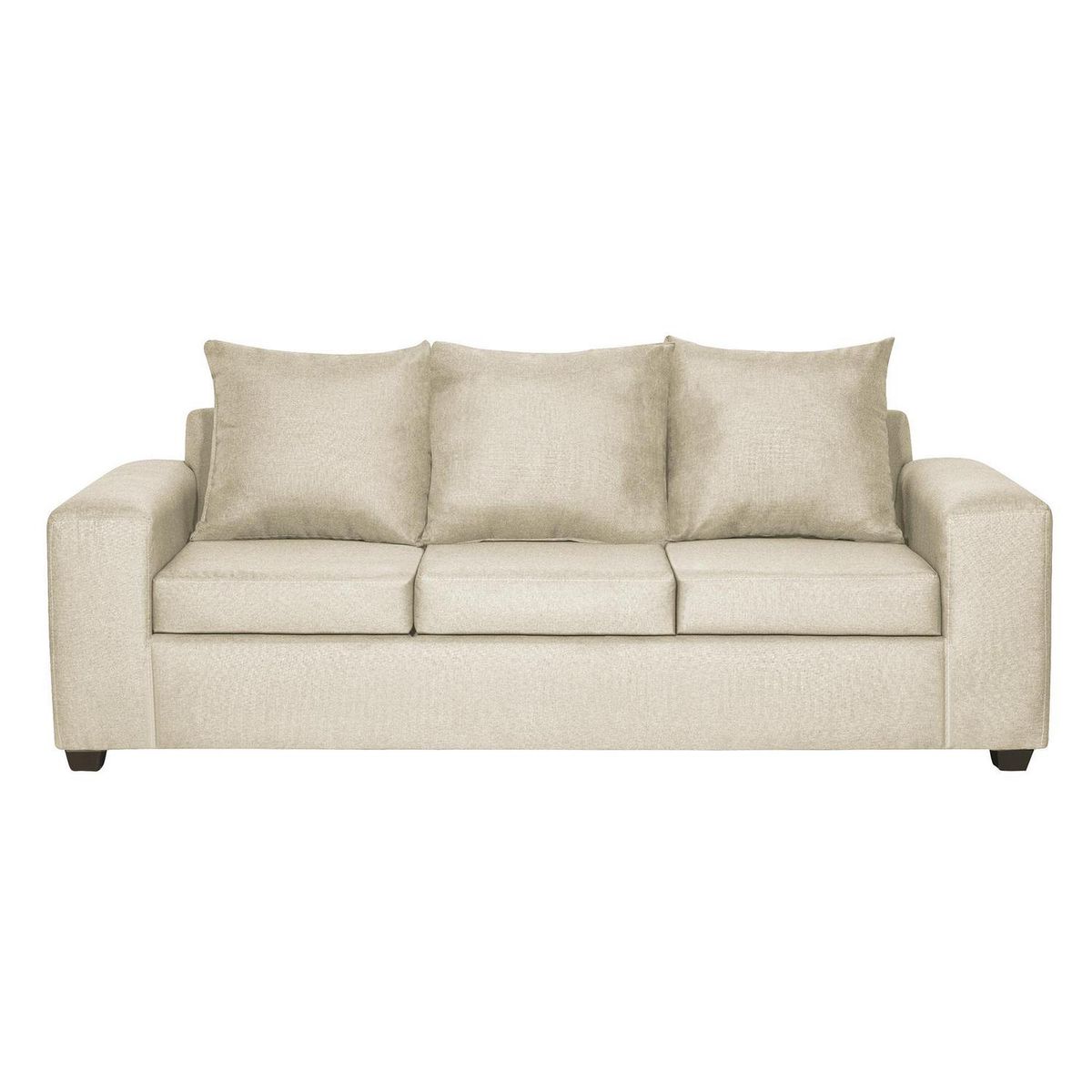 INTERMUEBLES - Living 3 cuerpos Kahlo 225x86x80 cm Beige