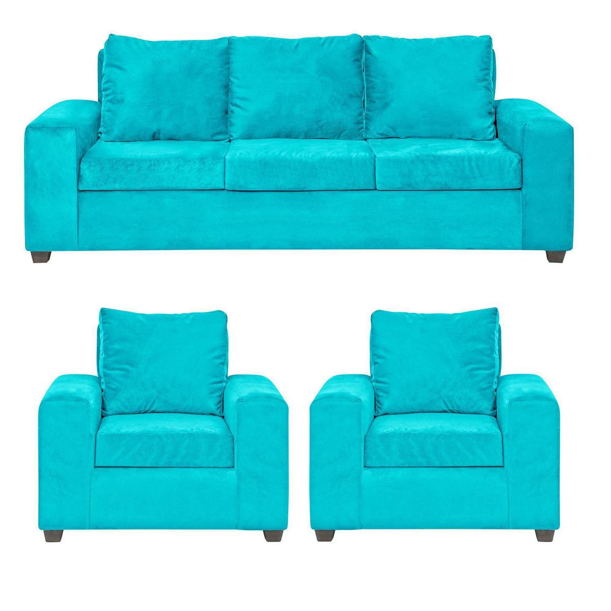 INTERMUEBLES - Living 5 cuerpos Kahlo 225x86x80 cm Calipso