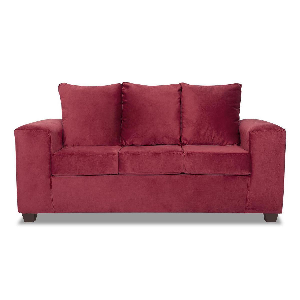 INTERMUEBLES - Living 5 cuerpos Kahlo 167x86x80 cm Rojo