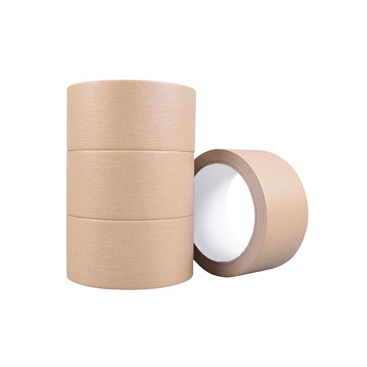 FIXSER - Cinta de embalaje papel bio 72mm x 50 m