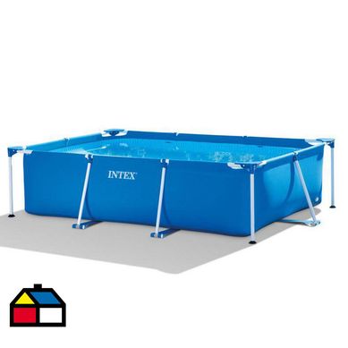 Piscina rectangular estructural familiar 220x150x60 cm
