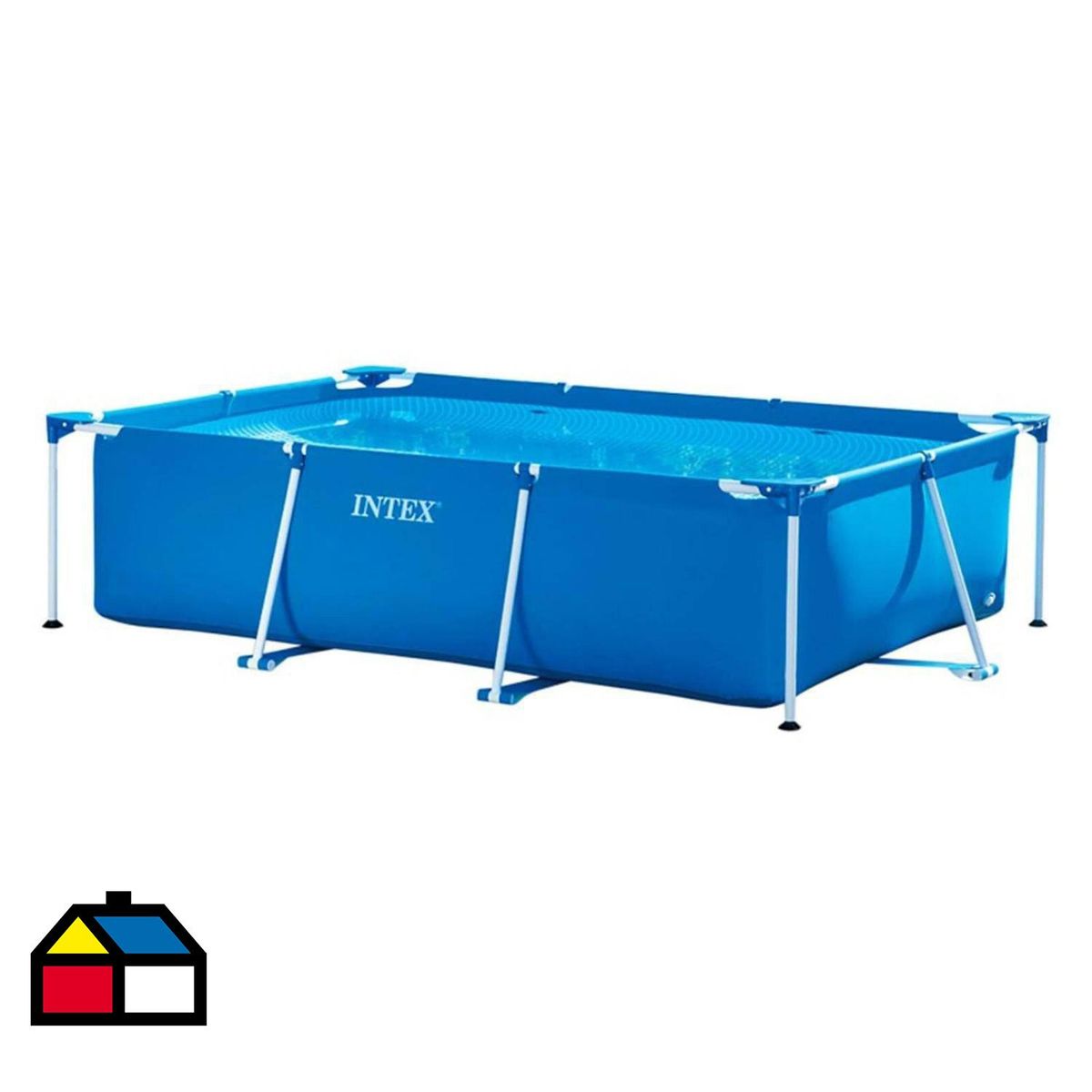 INTEX - Piscina rectangular estructural familiar 300x200x75 cm