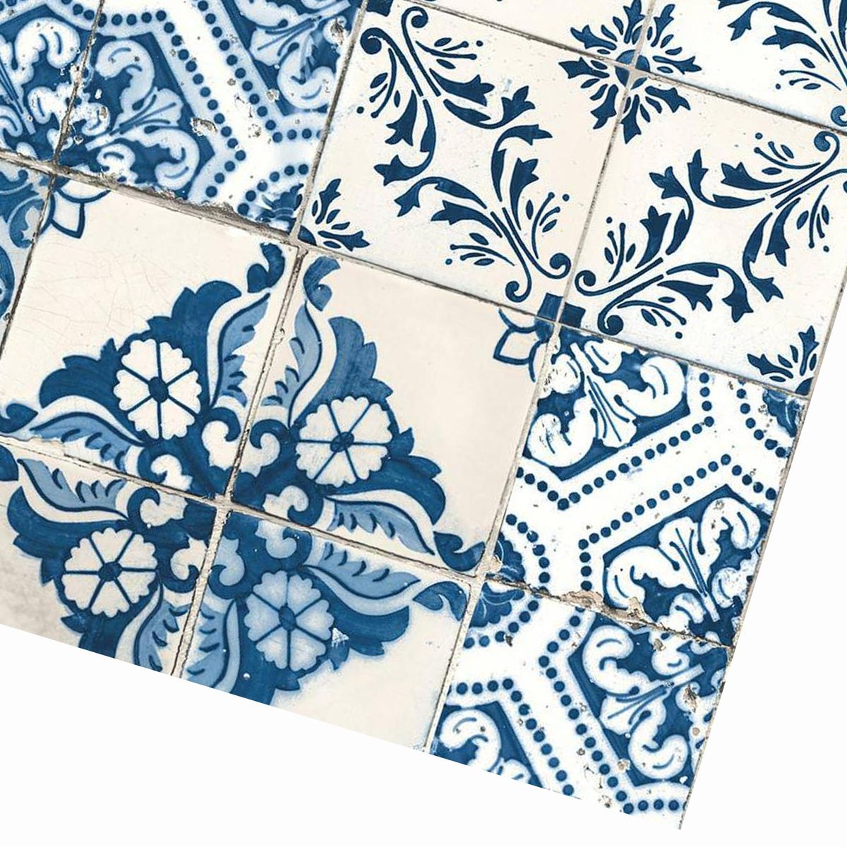 ROOMMATES - Lamina autoadhesiva azulejo mediterraneo