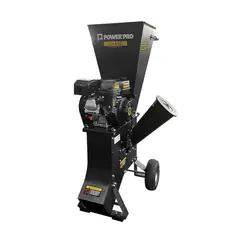 POWER PRO - Chipeadora madera a gasolina 7 HP 76 mm