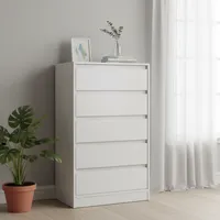 Cajonera 5 Cajón(es) Deco 60x117x40 cm Blanco