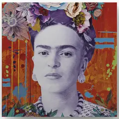 FRIDA KAHLO - Canvas decorativo muro C 30x30 cm