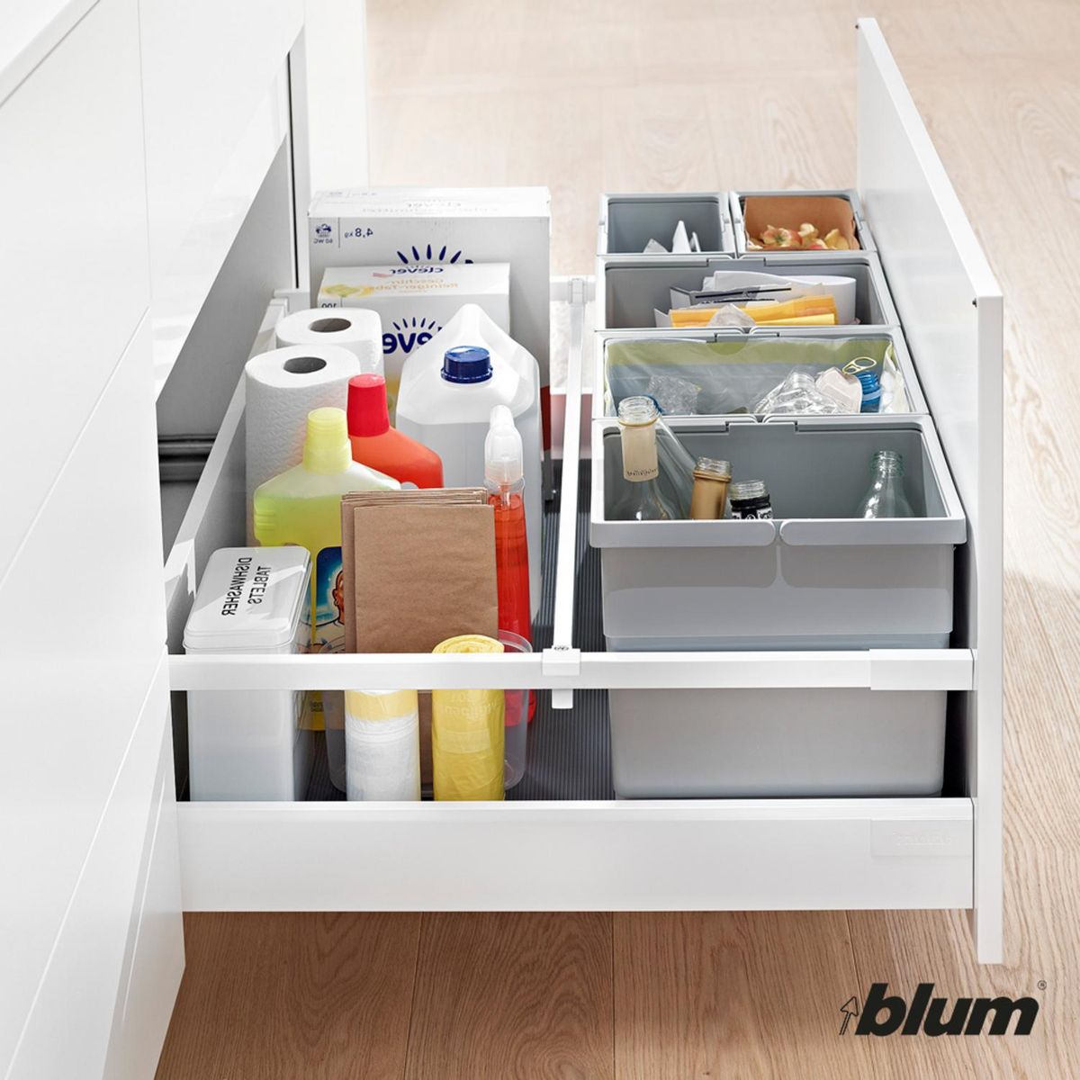 HBT - Cajon Interior De Cocina Antaro D Prof 500 30Kg Blanco