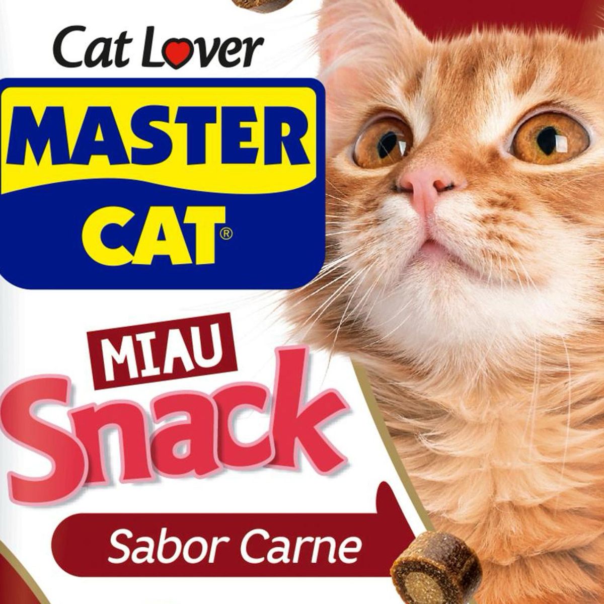 MASTER CAT - Snack para gato carne 60 gr
