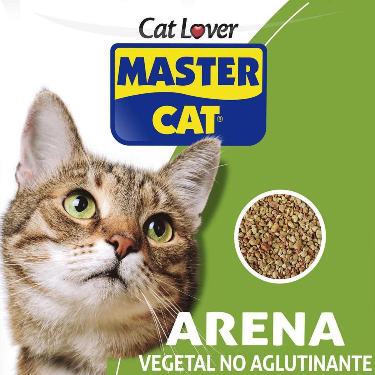 MASTER CAT - Arena para gatos ecológica 2 kg
