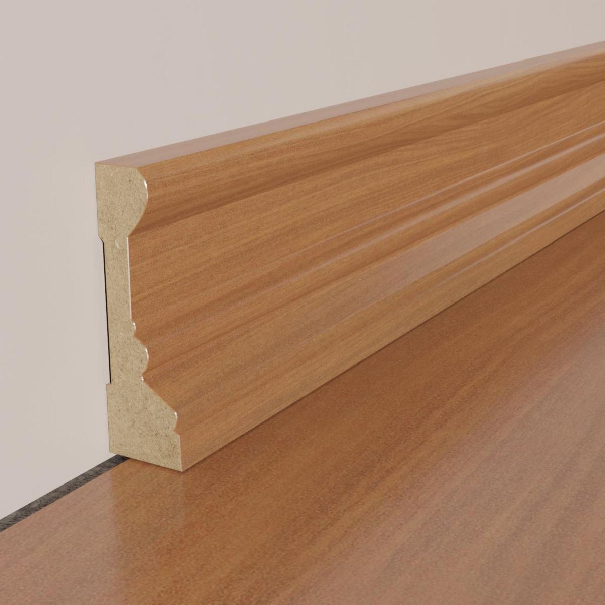 HOLZTEK - Guardapolvo MDF Ciprés 2.5 mm 8.2x240 cm