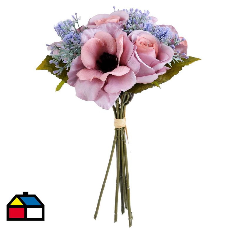 THE GREEN ELEMENT - Ramo Rosas 27 cm Verde
