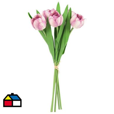Ramo Tulipanes Morados 36 cm