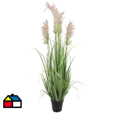 Grass Verde Con Flor 120 cm