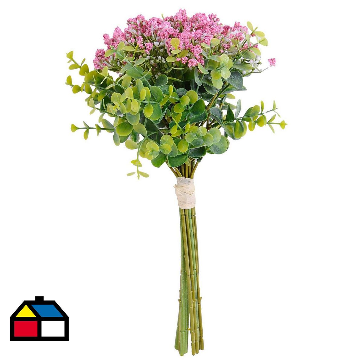 THE GREEN ELEMENT - Ramo Eucaliptus Artificial 32 cm Rosado