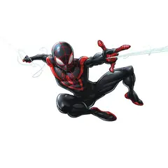 MARVEL - Lamina autoadhesiva Spiderman miles morales