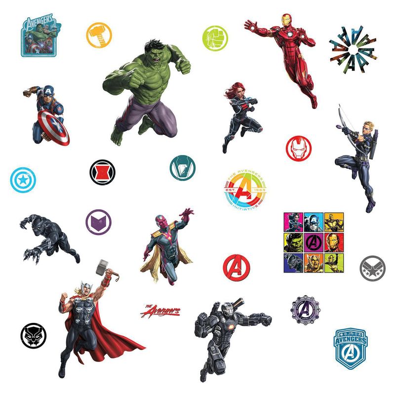 MARVEL - Lamina autoadhesiva Avengers