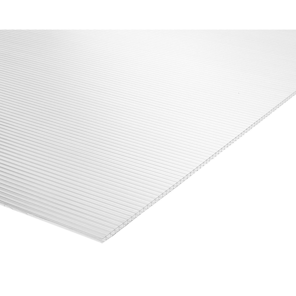 FEMOGLAS - Plancha Policarbonato Alveolar 8 mm 105x290 cm Transparente