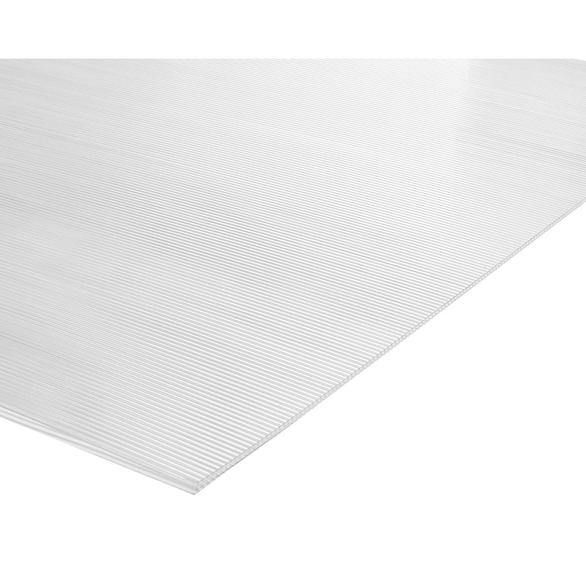 FEMOGLAS - Plancha Policarbonato Alveolar 6 mm 210x290 cm Transparente