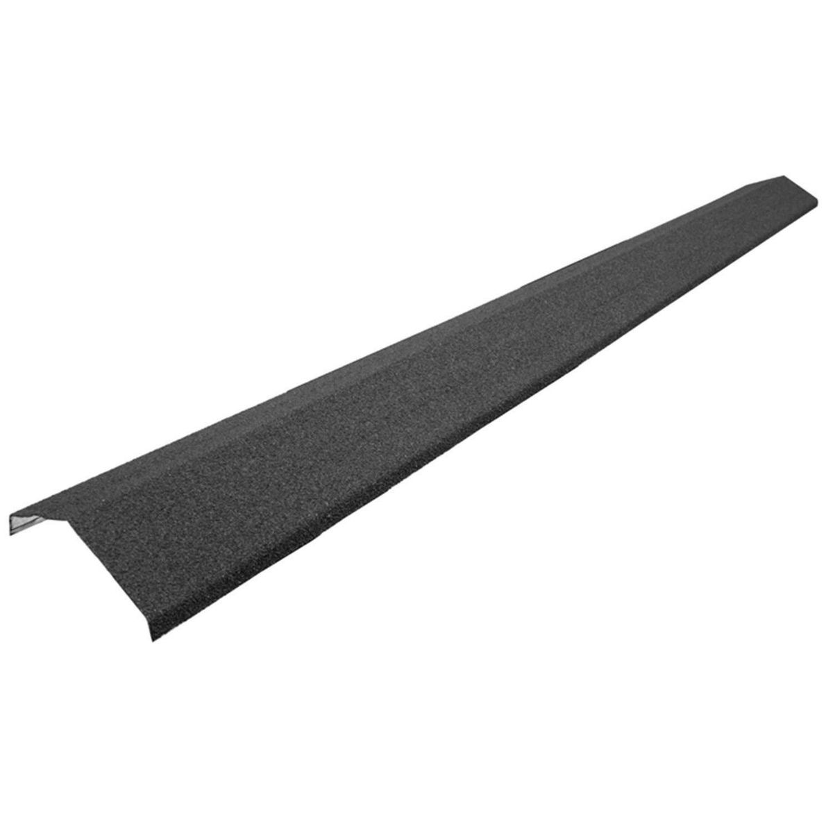 GHS - Caballete Recto Acero Recubierto 25x200 cm 0.4 cm Negro