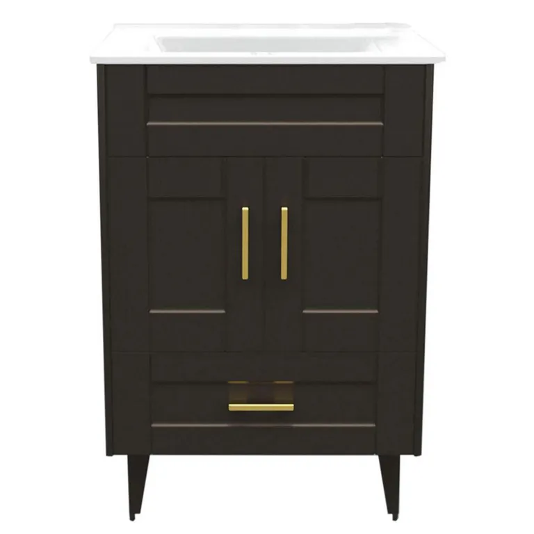 Kit mueble vanitorio Deluxe 50SK P Café 50 cm
