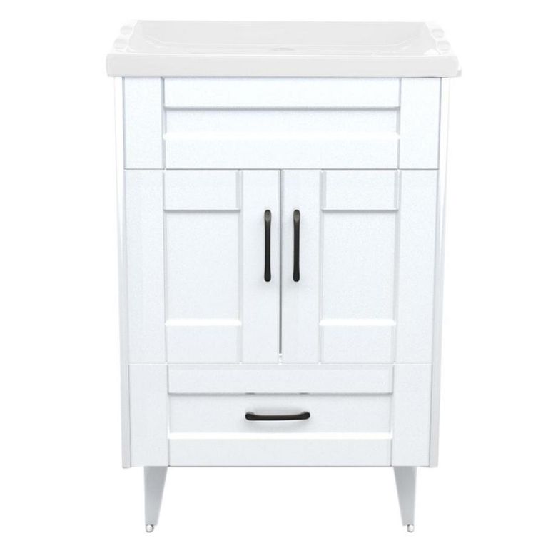 Kit mueble vanitorio Deluxe 50SK F Blanco 50 cm