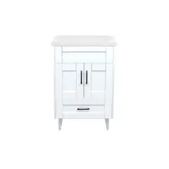 DOMSA - Kit mueble vanitorio Deluxe 50SK F Blanco 50 cm