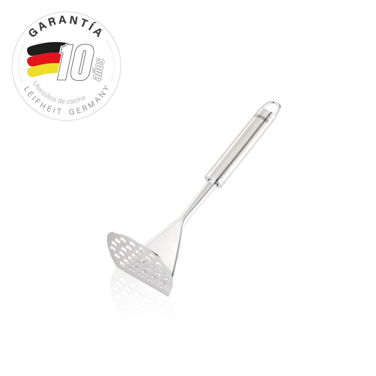 LEIFHEIT - Prensa Papas Puré Leifheit Inoxidable 31 cm Uso Profesional