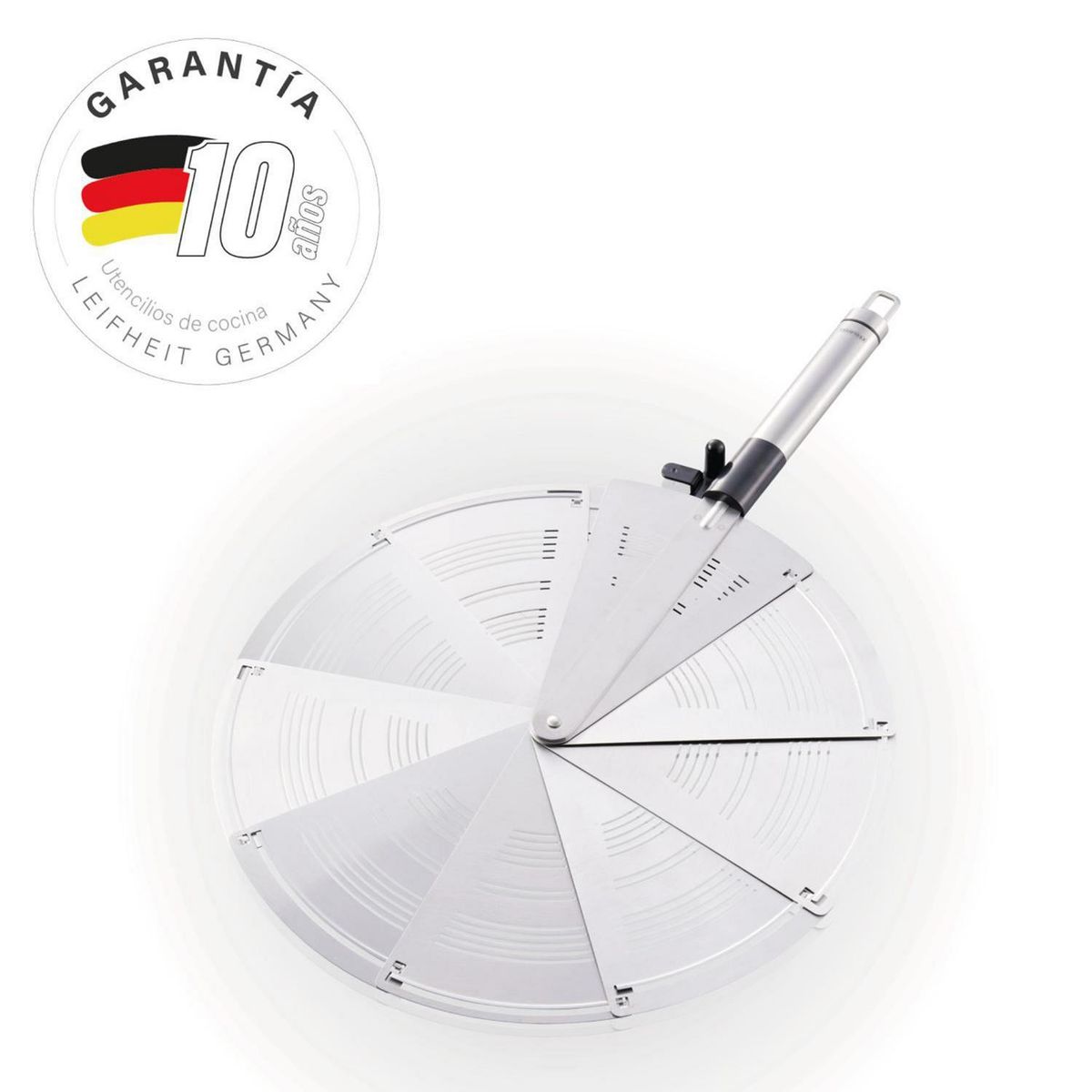 LEIFHEIT - Tapa Multiuso Leifheit Inoxidable Antisalpicaduras 28 cm