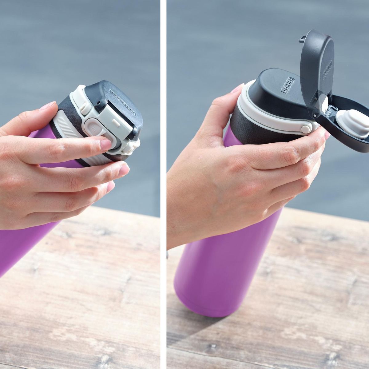 LEIFHEIT - Mug térmico 600 ml duración 6 horas lila