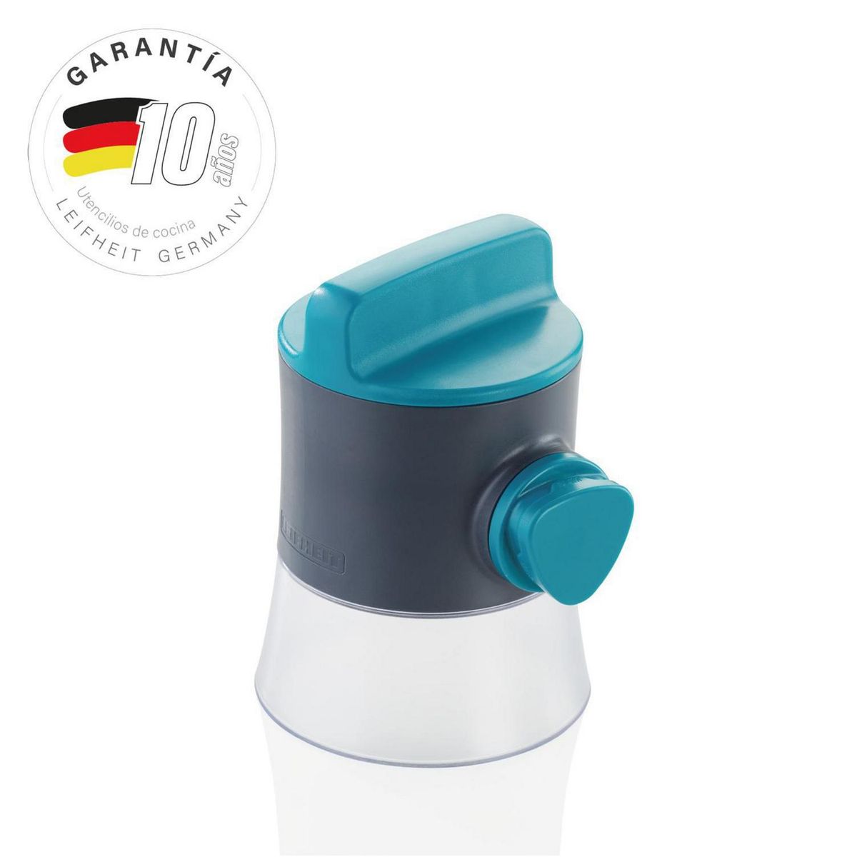 LEIFHEIT - Cortador Espiral Verduras Leifheit 3 En 1 con Recipiente