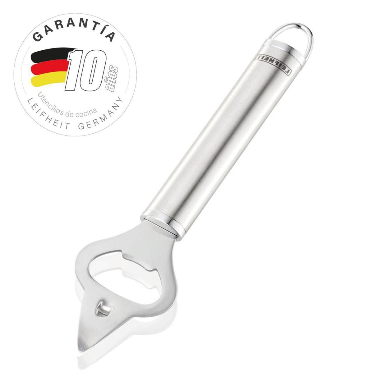 LEIFHEIT - Abridor de Botellas Clásico Leifheit Inoxidable Plateado