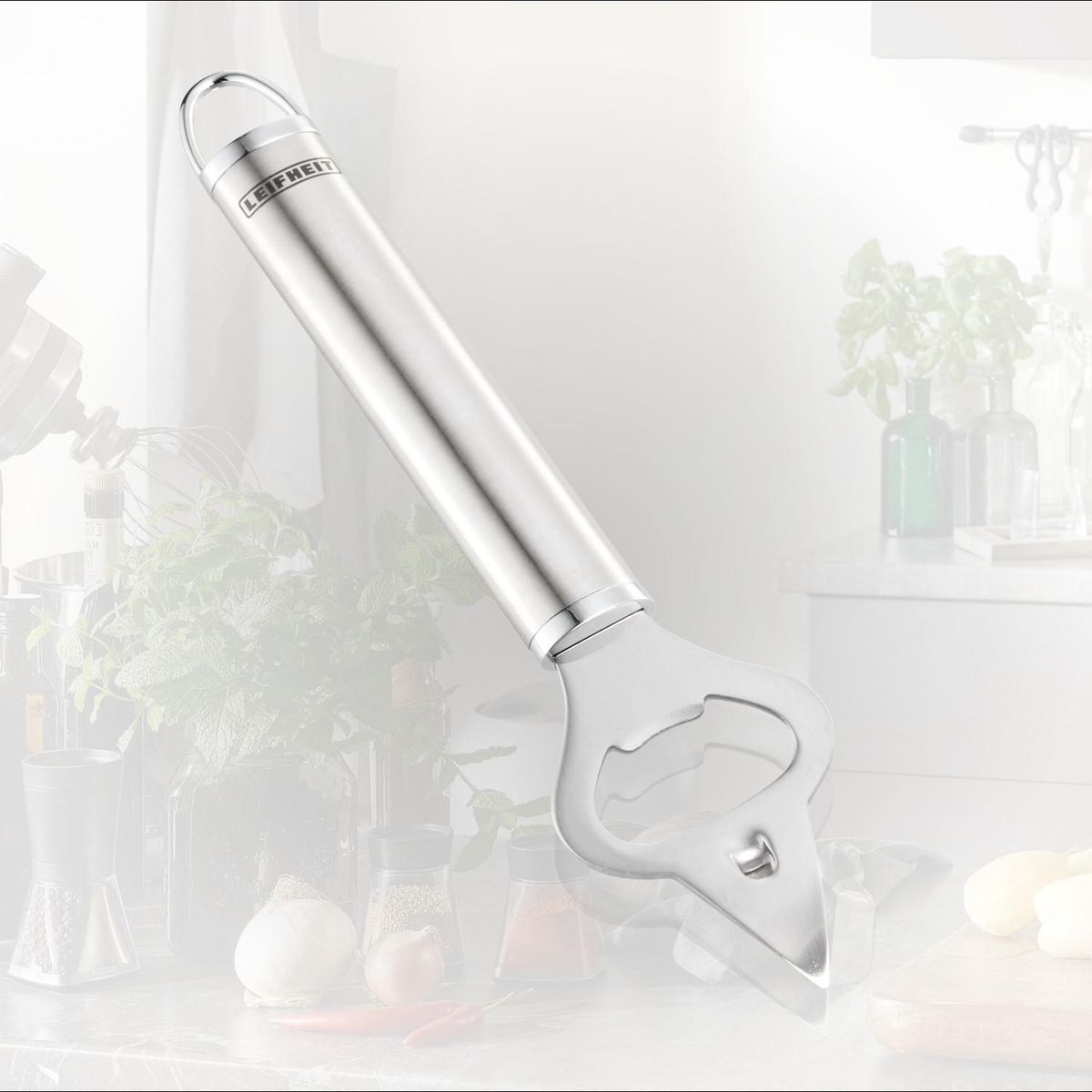 LEIFHEIT - Abridor de Botellas Clásico Leifheit Inoxidable Plateado