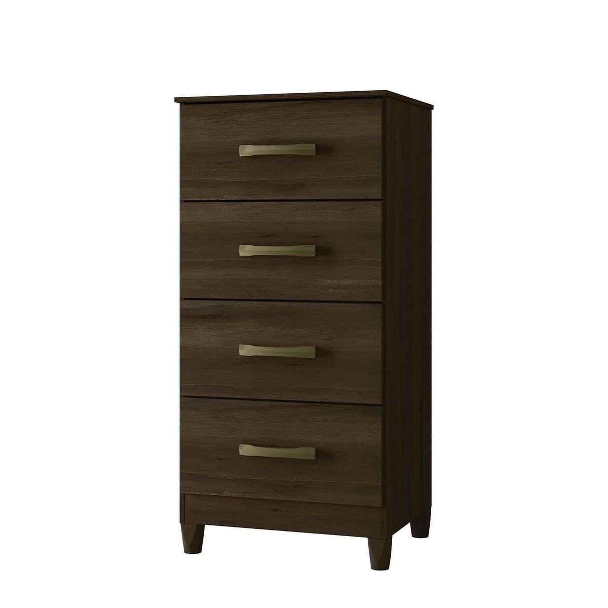 VEKKAHOME - Cómoda 4 Cajón(es) Mobi 50x105x40 cm Cedro