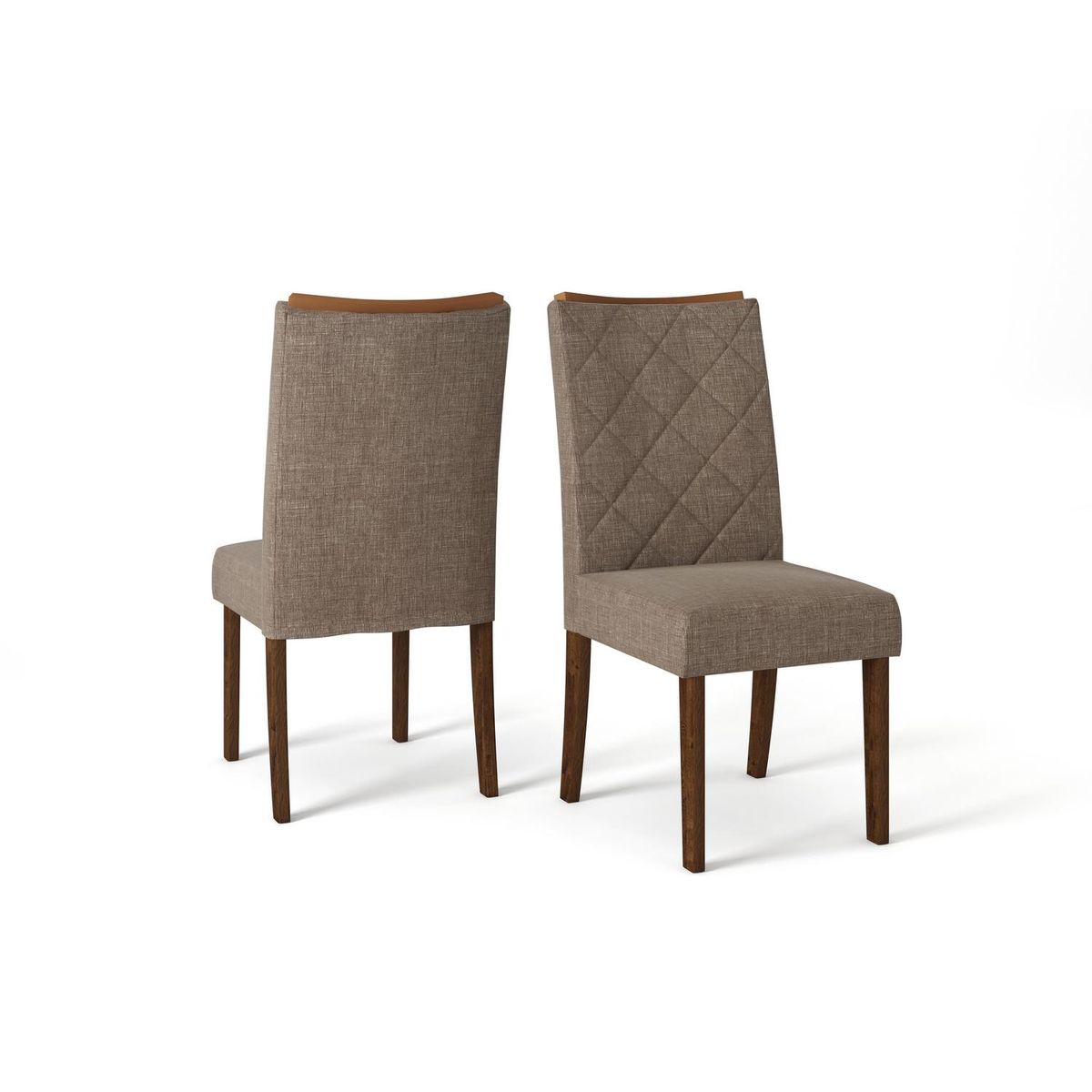 VEKKAHOME - Silla Italia Gris 101x45x63.6 cm