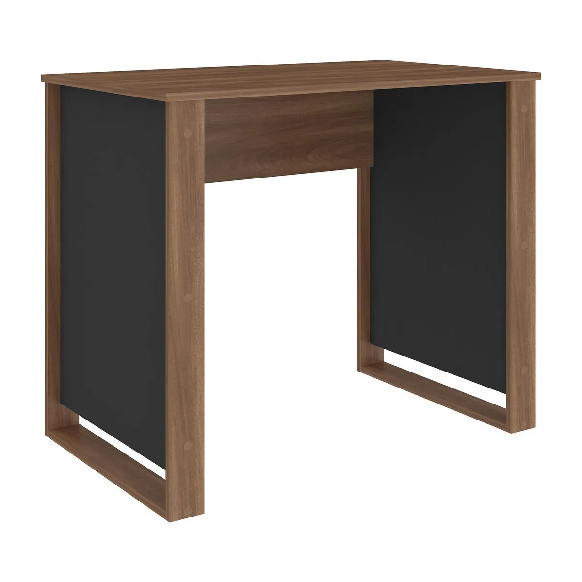 VEKKAHOME - Escritorio Office Gris 90x75x54 cm