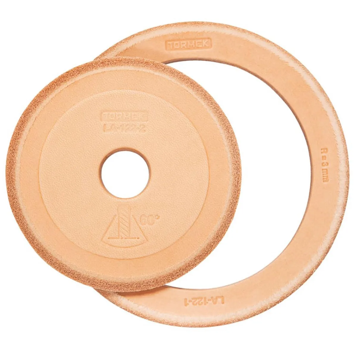 TORMEK - Discos de Cuero LA-122 para Asentador LA-120 de (60°)